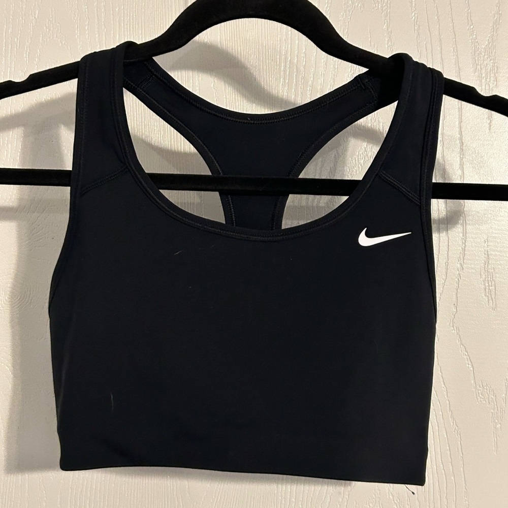 Nike | Women's Midnight Black Sports Bra | Size Medium